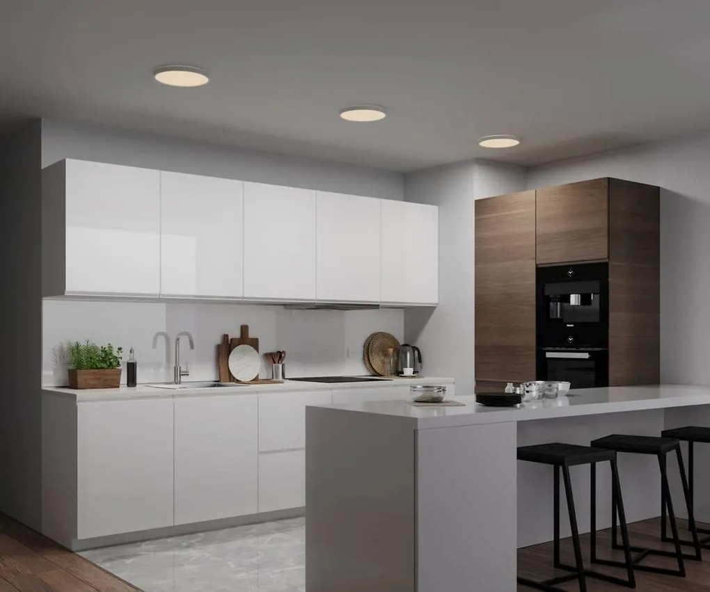 Plafoniera LED design silm Oja 29 alb 3000-4000K 2015016101 NL