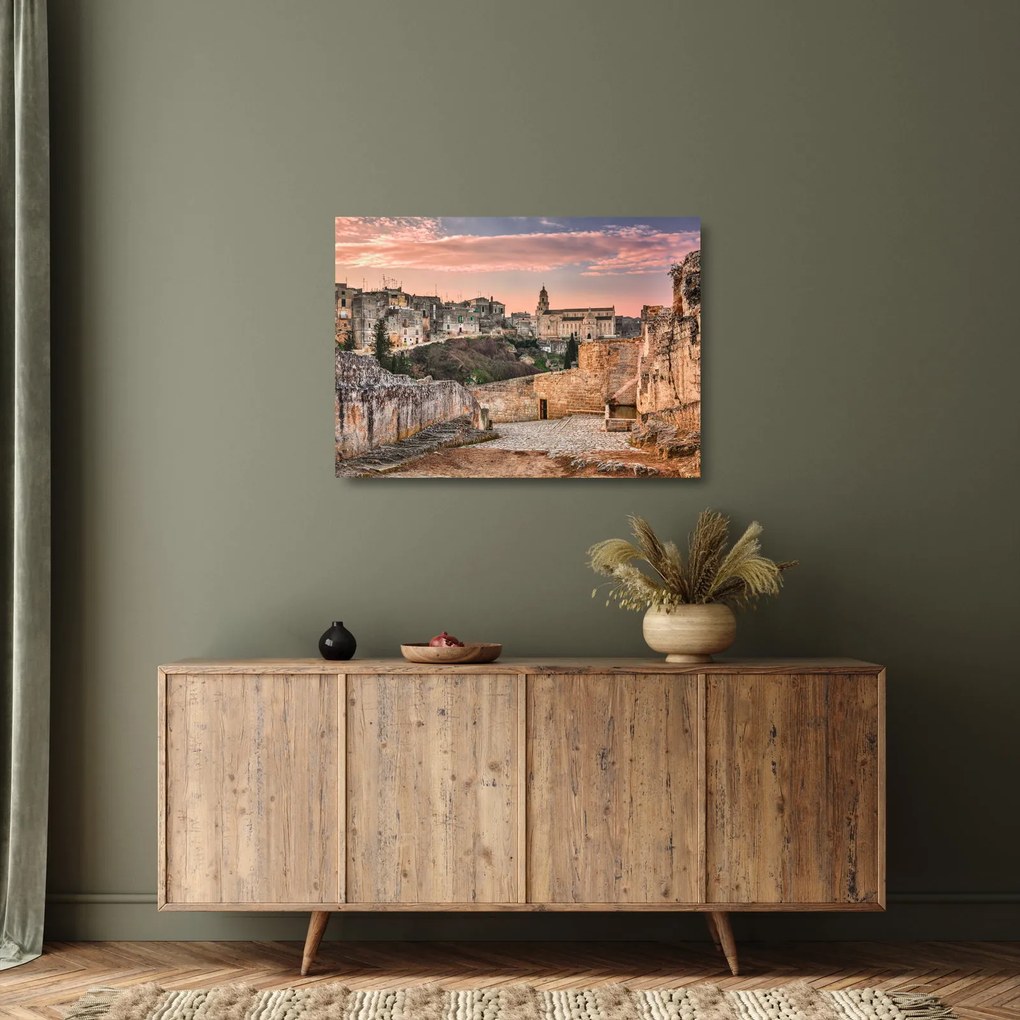 Tablou pe sticlă - Gravina în Puglia, Italia (70x50 cm)