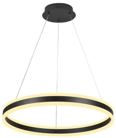 Lustră LED dimabilă pe cablu LED/85W/230V 3000-6500K + telecomandă