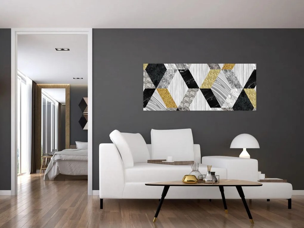 Tablou - Decor texturat (120x50 cm)