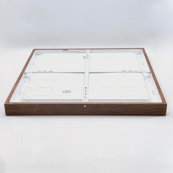 Brilagi - Lampă LED pentru baie WOODY FRAME LED/40W/230V 60x60 IP44, stejar/cireș