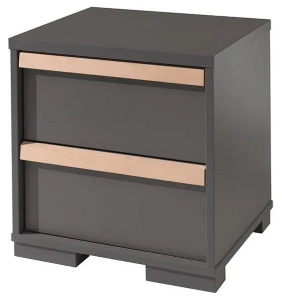 Noptieră de copii gri închis London – Vipack