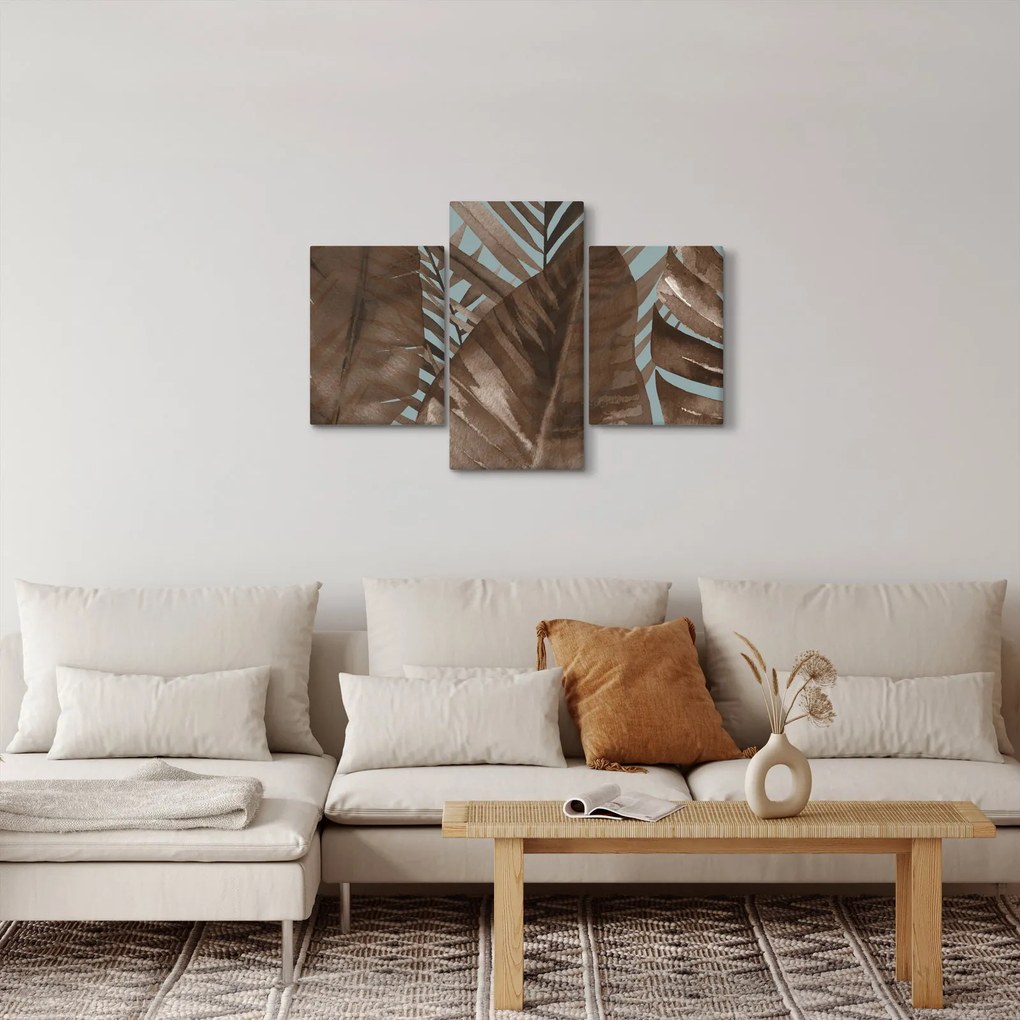 Tablou - Frunze de palmier acvarel (90x60 cm)