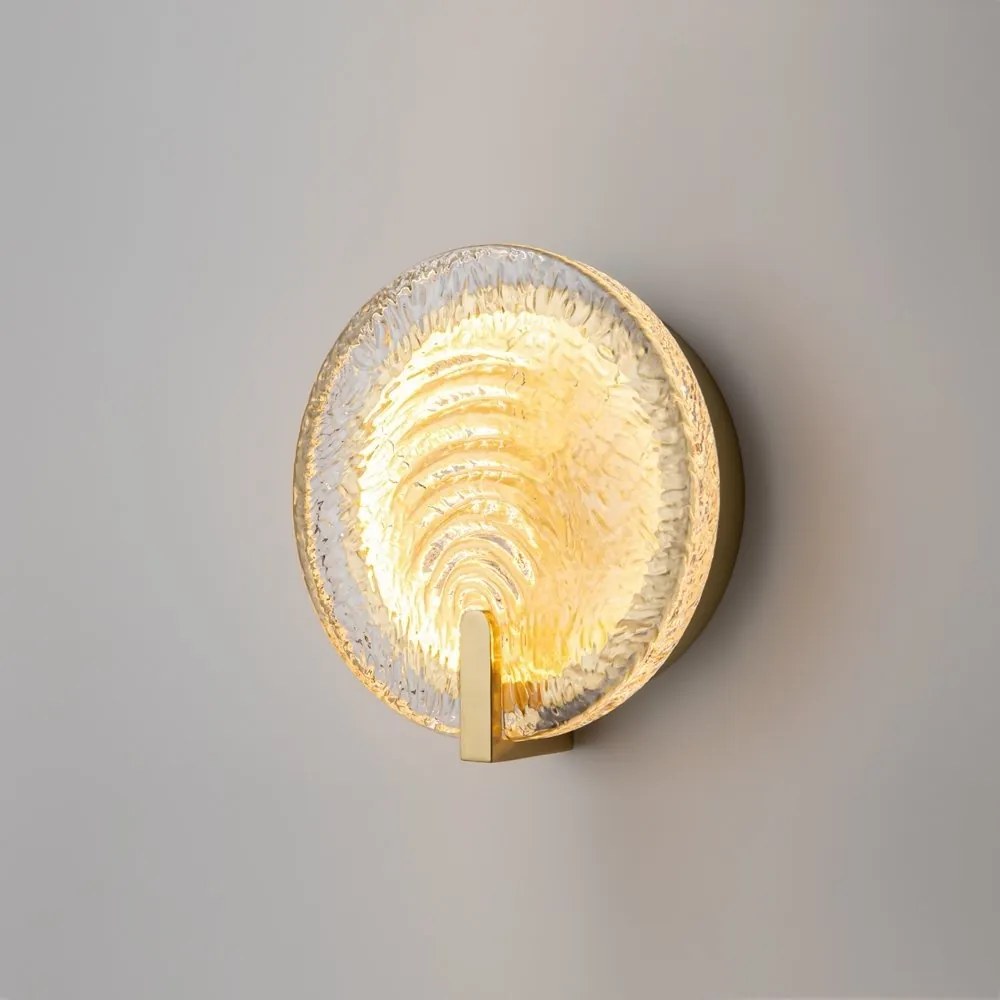 Aplica de perete LED cu sticla turnata Regatta 5W