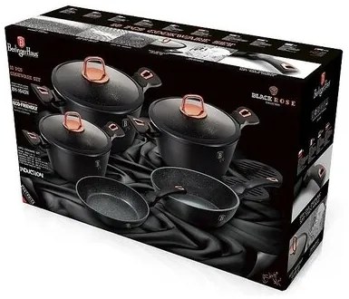 Set veselă 10 piese Berlinger Haus Black Rose Collection