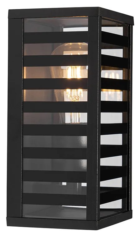Lampa de perete exterioara moderna neagra 26 cm IP44 - Reims