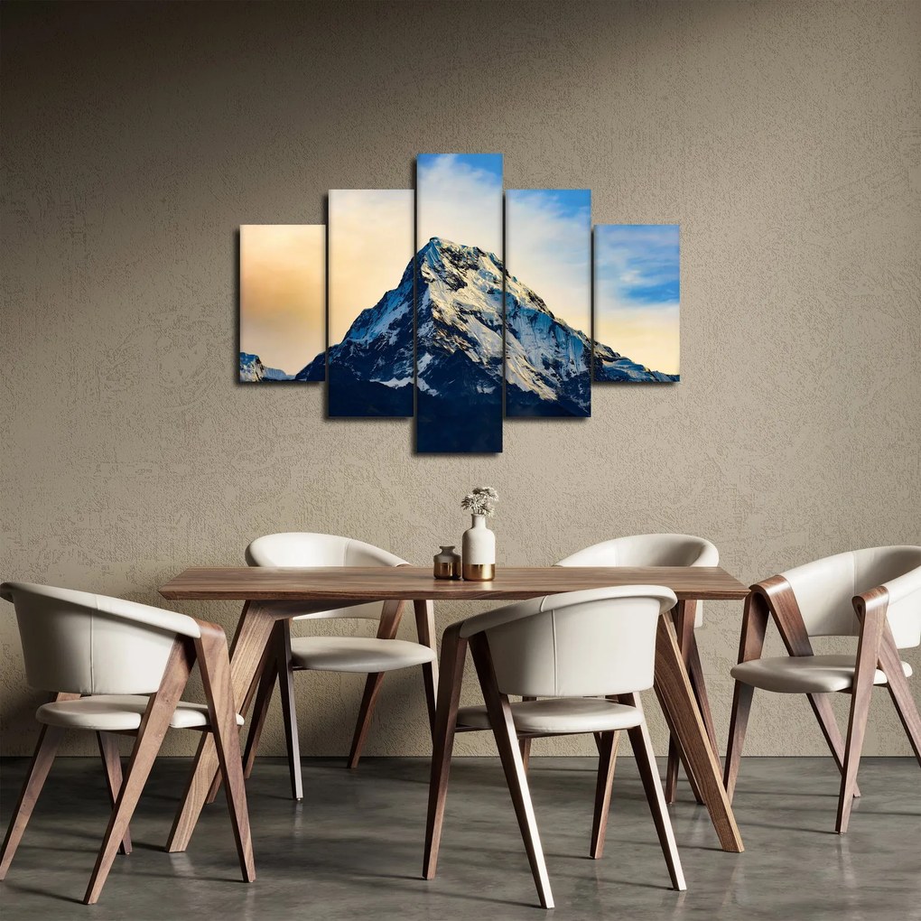Tablou cu munții înzăpeziți, Nepal (150x105 cm)