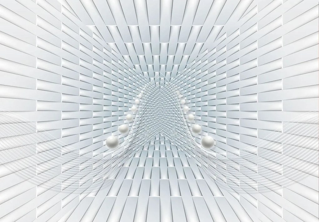 Fototapet - Coridor 3D (254x184 cm)