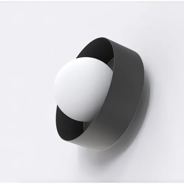 Aplică de perete LULU, 1x G9, 8W, 230V, neagră