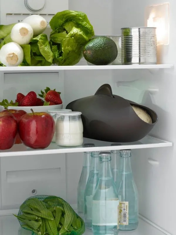 Vas pentru preparare si coacere paine Lekue 1009036, 24 x 20 x 9,5 cm, 300 ml, Silicon platinat, -60 +220 °C, Negru