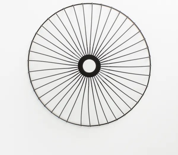 Brilagi - Plafonieră LED aplicată CERIA WIRE, 1xE27/40W/230V, Ø 45 cm, neagră