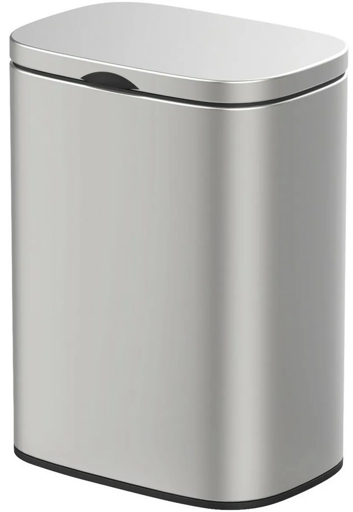 Wenko Coș de gunoi de perete Sare 5 l, inox