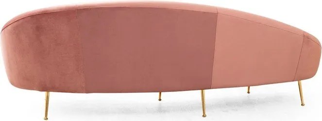 Canapea roz-deschis 255 cm Eses – Artie