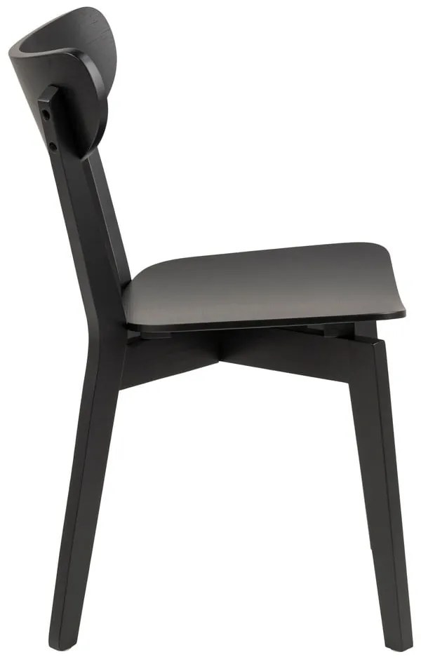 Scaun de dining negru Roxby – Actona