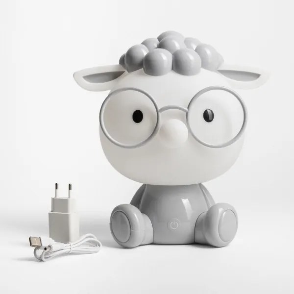 Lampă LED tactilă de masă pentru copii Zuma Line KDR-612-GR SHEEP LED/3W/230V