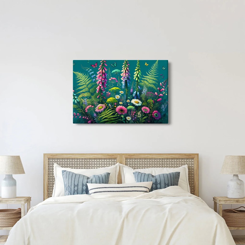 Tablou - Flori de câmp (90x60 cm)