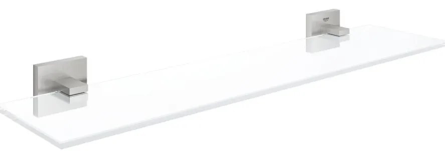 GROHE 41109DC0 - Poliță din sticlă START CUBE 530 mm, oțel inoxidabil