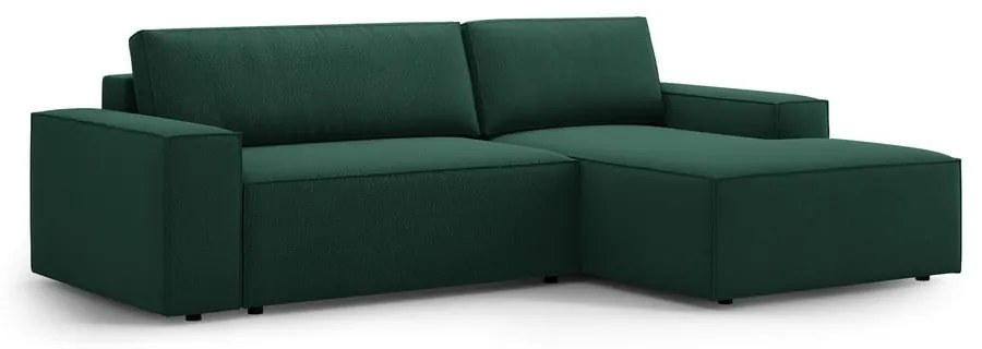 Colțar verde extensibil (cu colț pe partea dreaptă) Jodie – Micadoni Home