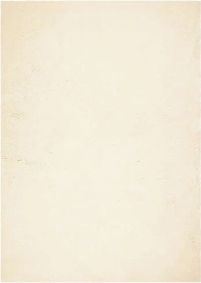 vidaXL Covor HUARTE, fir scurt, moale și lavabil, crem, 240x340 cm