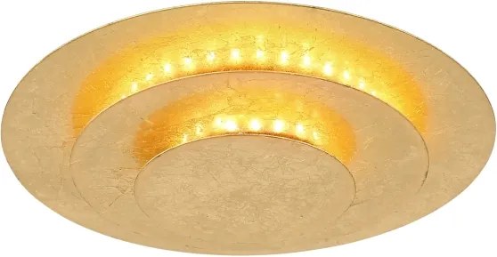 Globo 48465-18 - Plafonieră LED HEDA LED/18W/230V 3000K Ø 18 cm, auriu