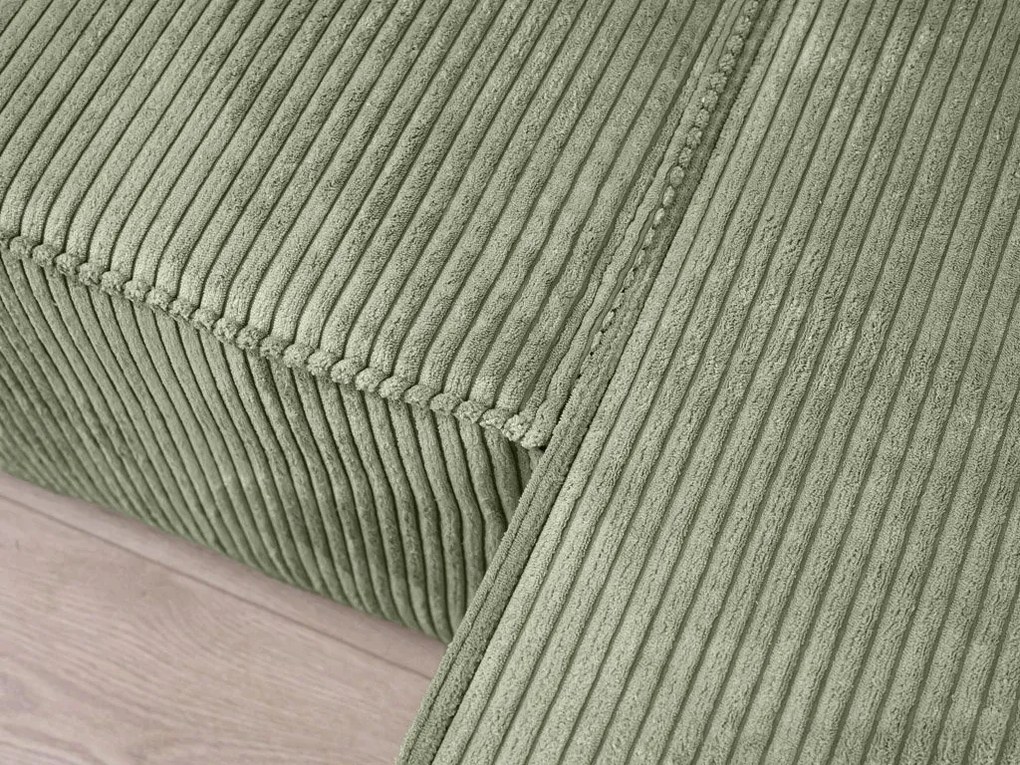 Canapea colt extensibila SMART COSARO menta, cu colt bilateral + 2 perne CADOU