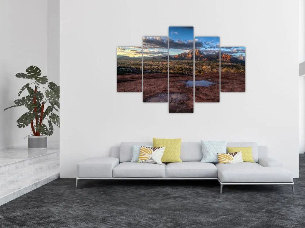 Tablou cu munți (150x105 cm)