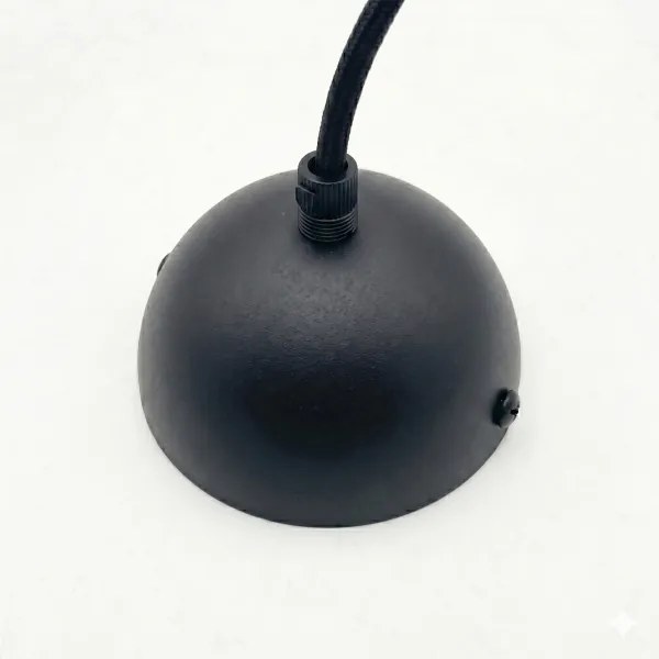 Lampă suspendată pe cablu DESTELLO 1xE27/15W/230V Ø 33 cm negru