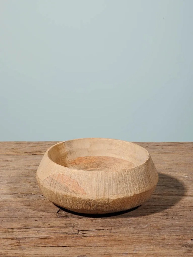 Bol din lemn de mango, 17 cm, Rustic