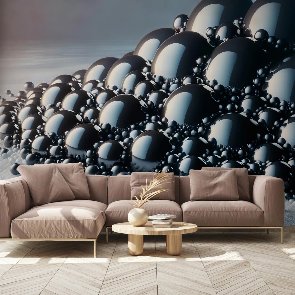 Fototapet - Munte de bile negre (147x102 cm)