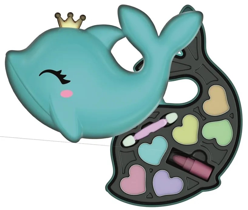 Set Make-up Clementoni Crazy Chic delfin, 27 x 22cm