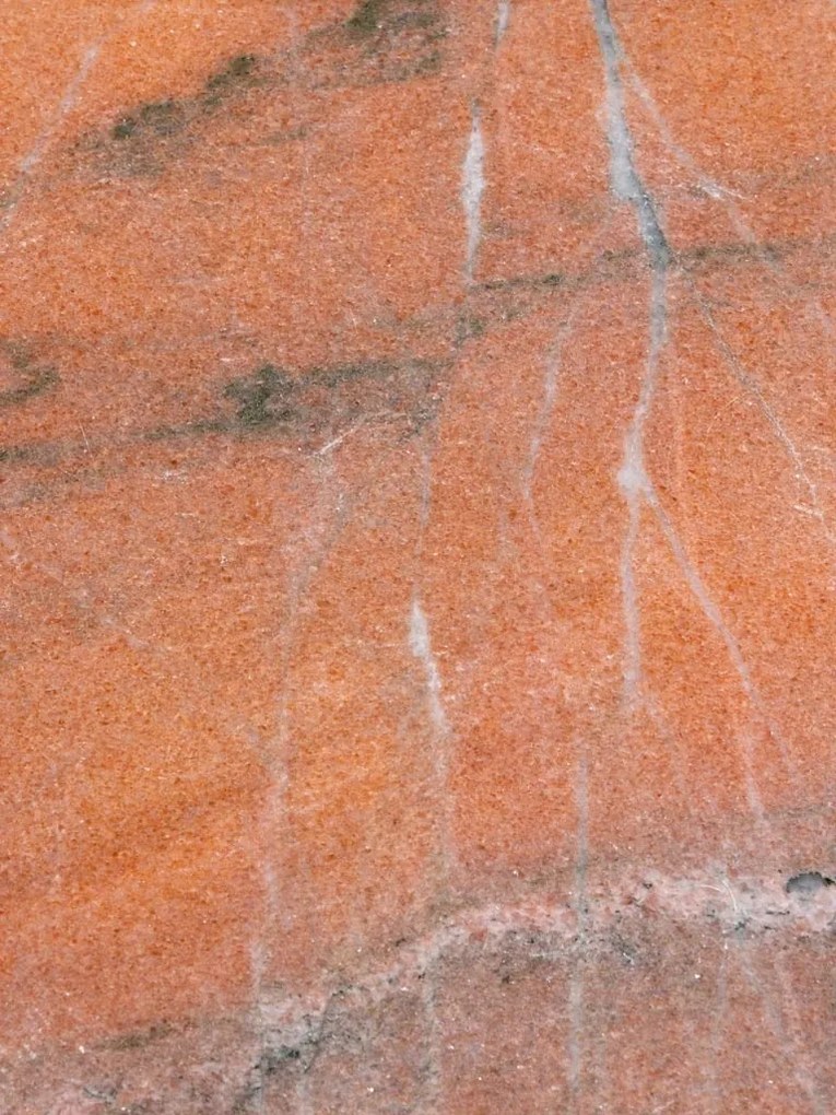 Masuta laterala din marmura roz, "Blok"