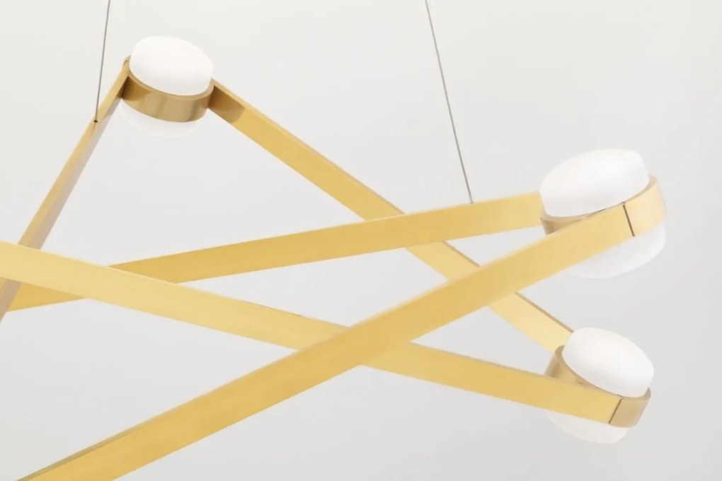 Lustra suspendata LED, design modern, ORBIT