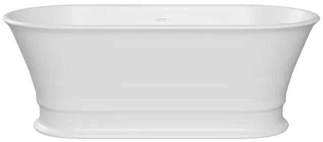 Cada baie freestanding ovala, compozit, 170 x 84 cm, Cast Marble Alcamo 170 x 84 cm