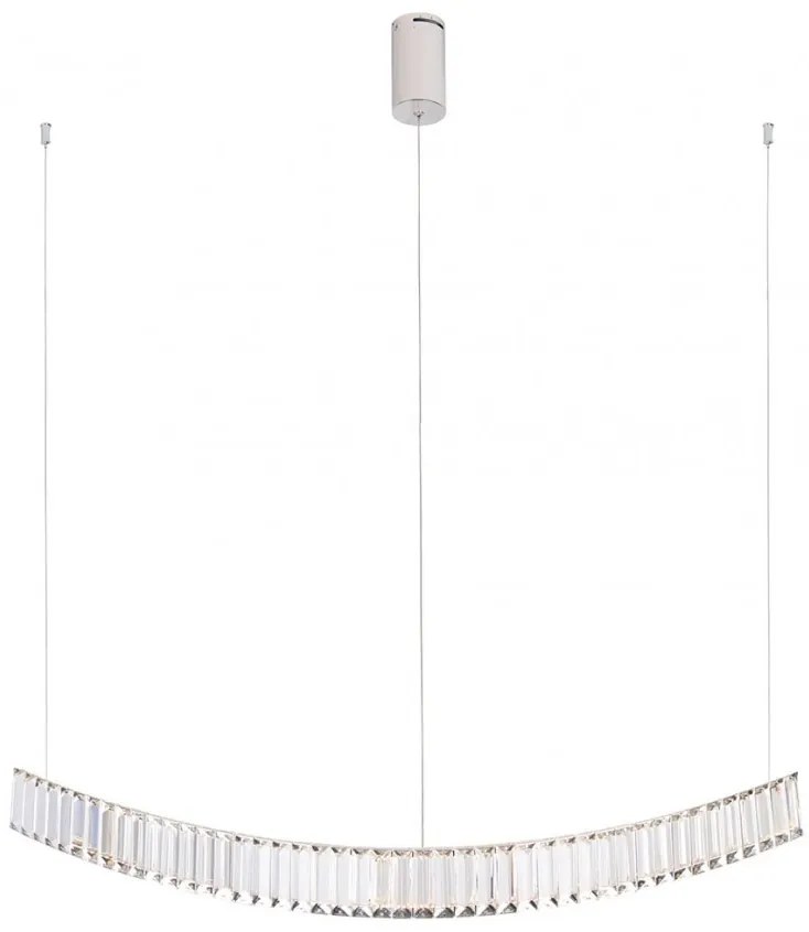 Lustra LED design avangardist, cristal K9, SAPHIR P0392 MX