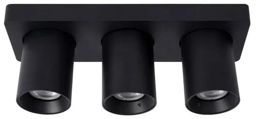 Spot LED dimabil NIGEL 3xGU10/5W/230V negru Lucide 09929/15/30
