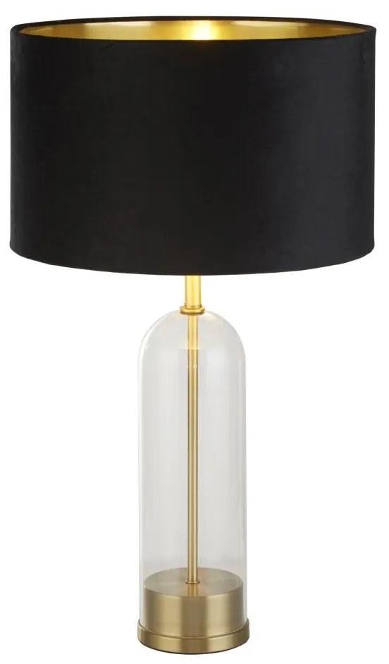 Veioza/Lampa de masa design decorativ Oxford alama, negru