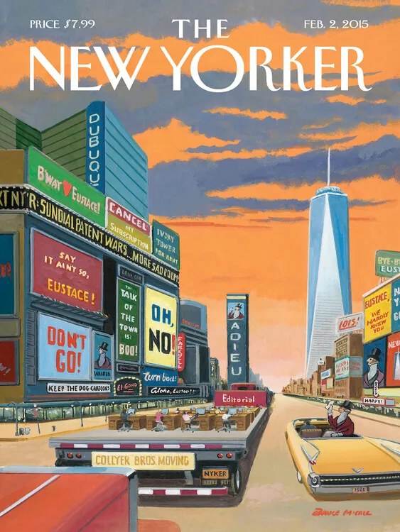 Ilustrație The NY Magazine Cover 436