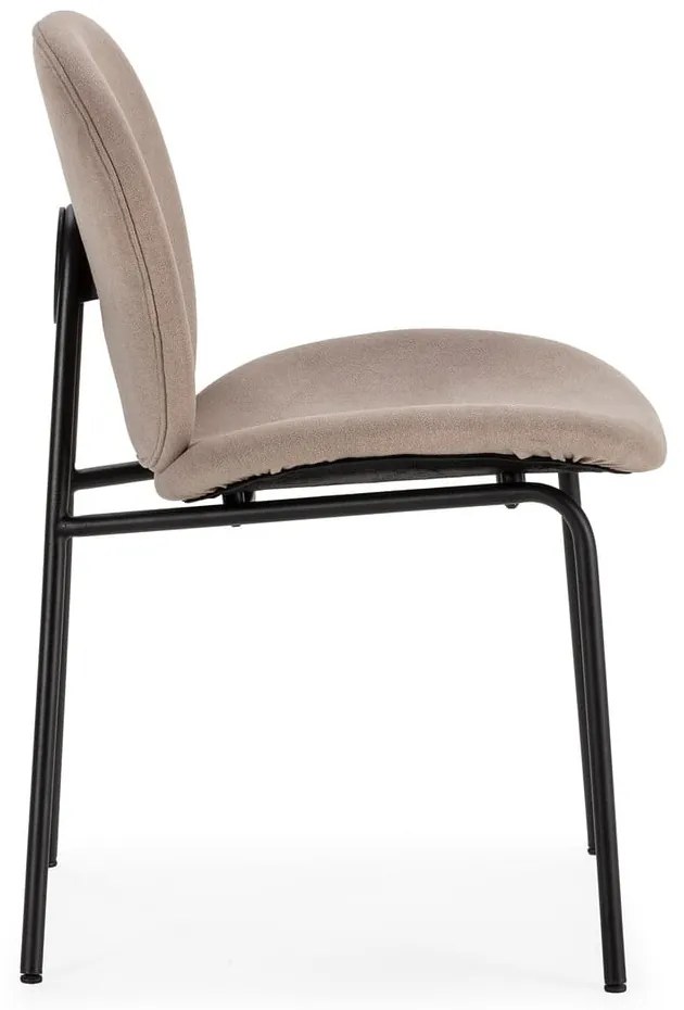 Scaune de dining bej 2 buc. Cori – Marckeric