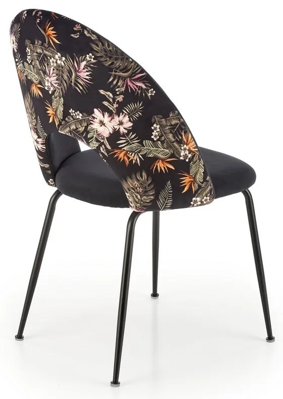 Scaun de bucaterie Neville, negru