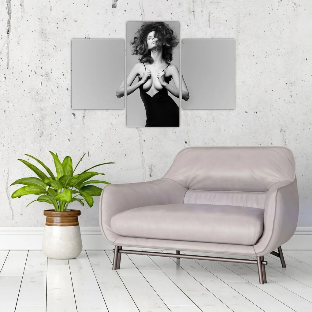 Tablou - Femeia în negru (90x60 cm)