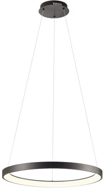 Lustră LED dimabilă pe cablu Redo 01-2674 ICONIC LED/50W/230V d. 58 cm negru