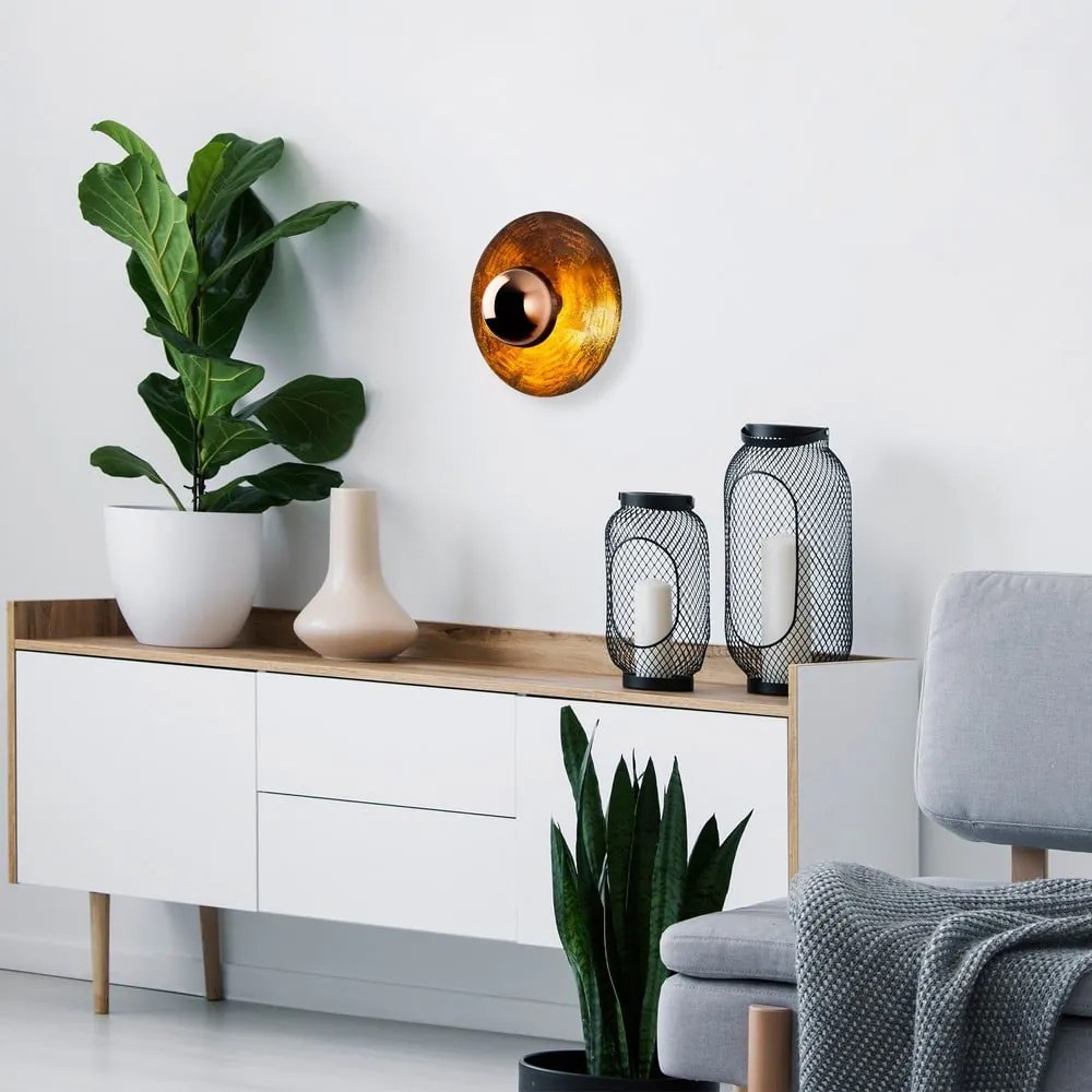 Aplică de perete arămie Kurt – Opviq lights