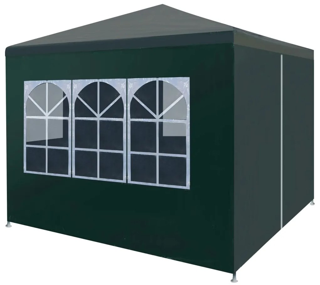 Cort pentru petrecere, 3 x 3 m, verde