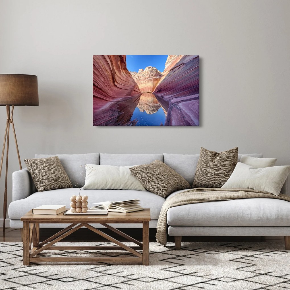 Tablou - valurile de Arizona (90x60 cm)