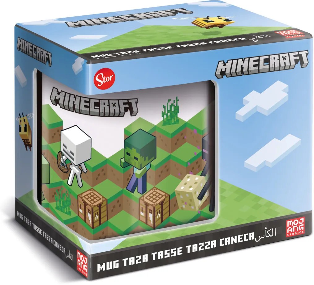 Minecraft TNT Boom cană din porțelan 325 ml (11 oz) în cutie de cadou