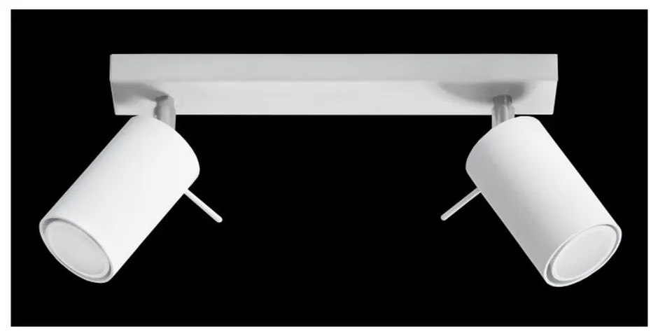 Plafonieră Sollux Etna, alb