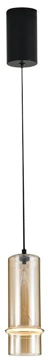 Pendul LED, CHAMPAGNE GLASS-BLACK, ZB-2532