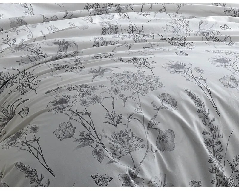 BedTex Lenjerie de pat din bumbac Myra albă, 140 x200 cm, 70 x 90 cm