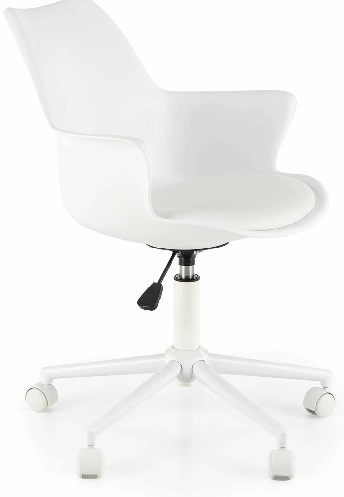 Fotoliu de birou Garth (alb). Promo -6%. 1049218