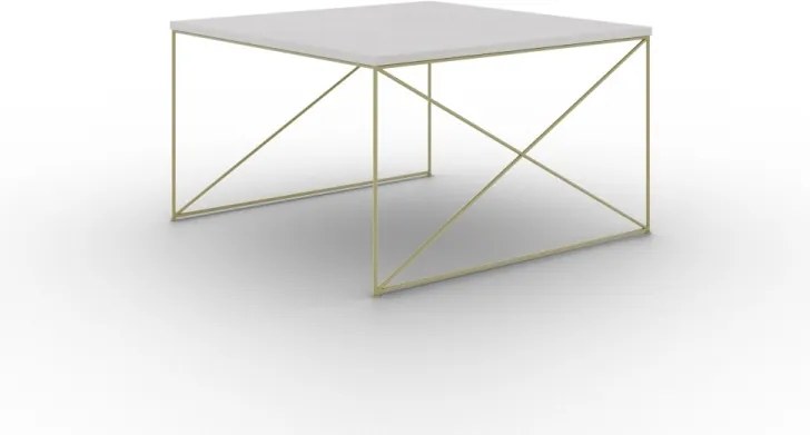 Masuta de cafea, Nelia, ADRK Furniture (Culoare: Auriu / Beton)